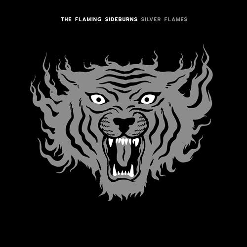 Flaming Sideburns, The ‎– Silver Flames Lp