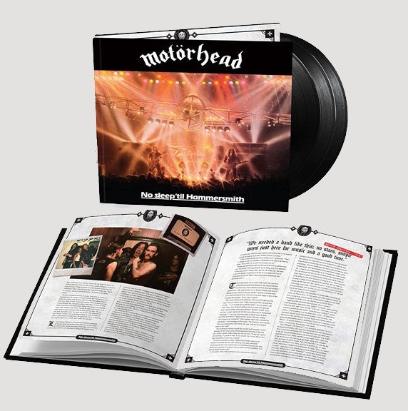 Motörhead ‎– No Sleep’ To Hammersmith 40th Anniversary Deluxe Edition | 3Lp