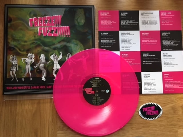 Various – Freeze!!! Fuzz!!!!!! (Wild And Wonderful Garage Rock, Surf, Fuzz And Fun From The Sweaty North) Lp