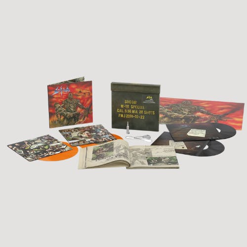 Sodom - M-16 - 20th Anniversary Edition | VINYL - 4LP - Orange & Black