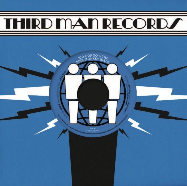Kid Congo & The Pink Monkey Birds - Live At Third Man Records | 7'' vinyl