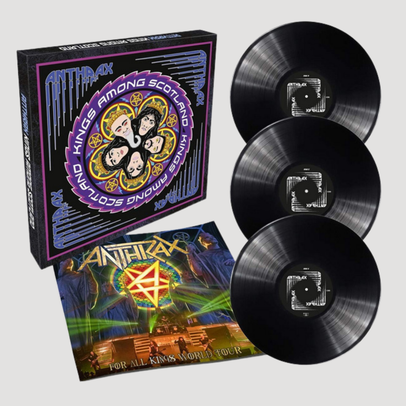 Anthrax - Kings among Scotland | 3LP box