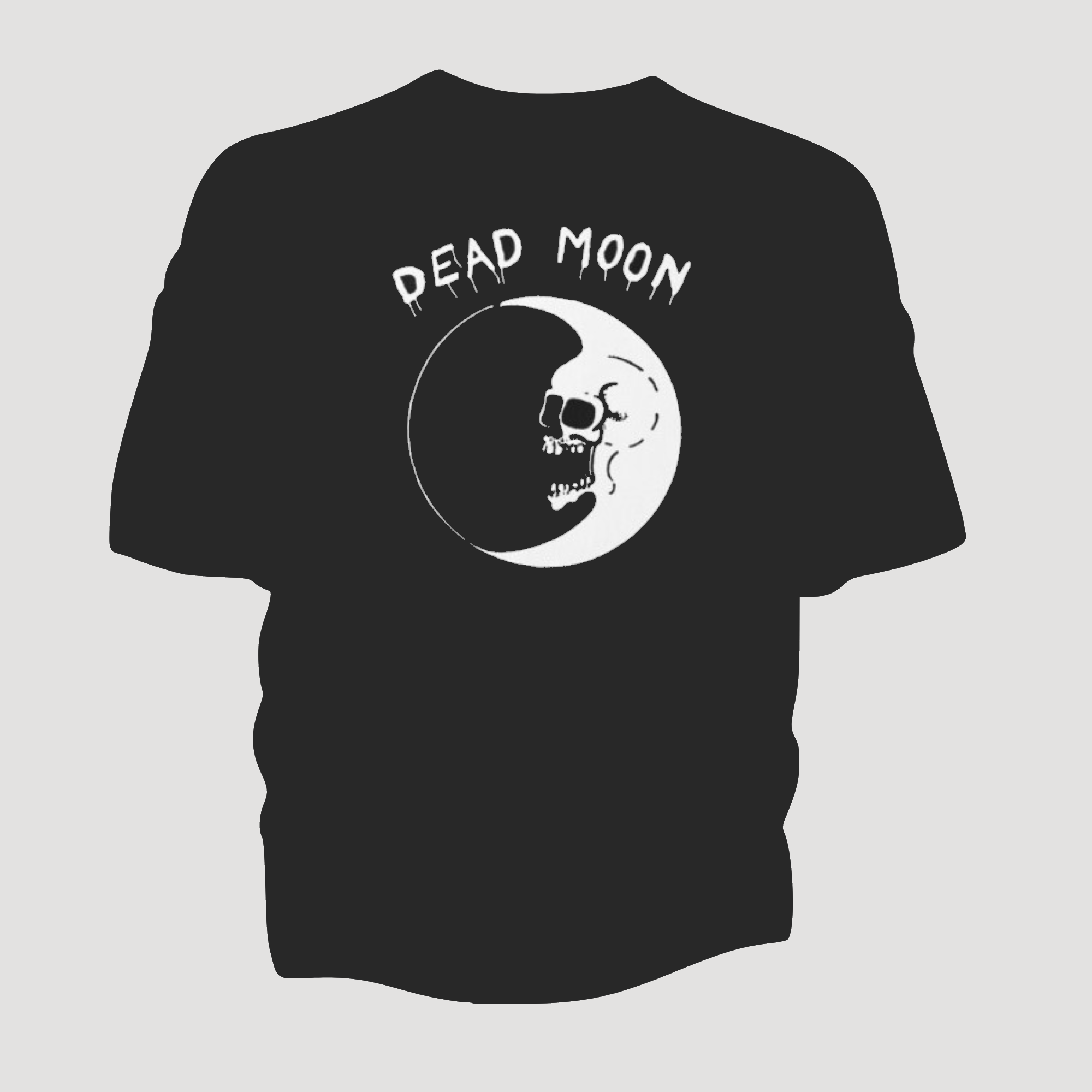 DEAD MOON LOGO  | T-Shirt  (XL)