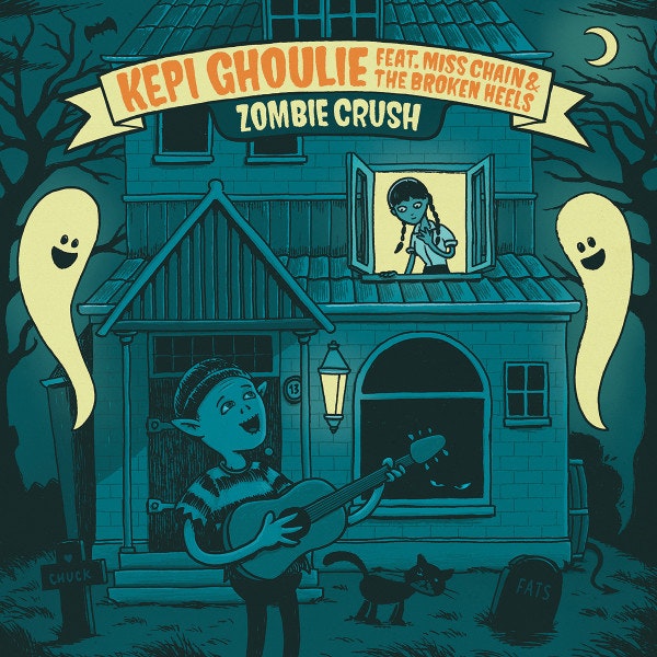 Kepi Ghoulie feat. Miss Chain & The Broken Heels – Zombie Crush | 7''