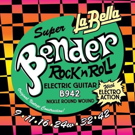 LaBella The Bender B942 .009-.042 - Strengesett til elgitar