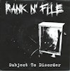 Rank N' File – Subject To Disorder | 7''