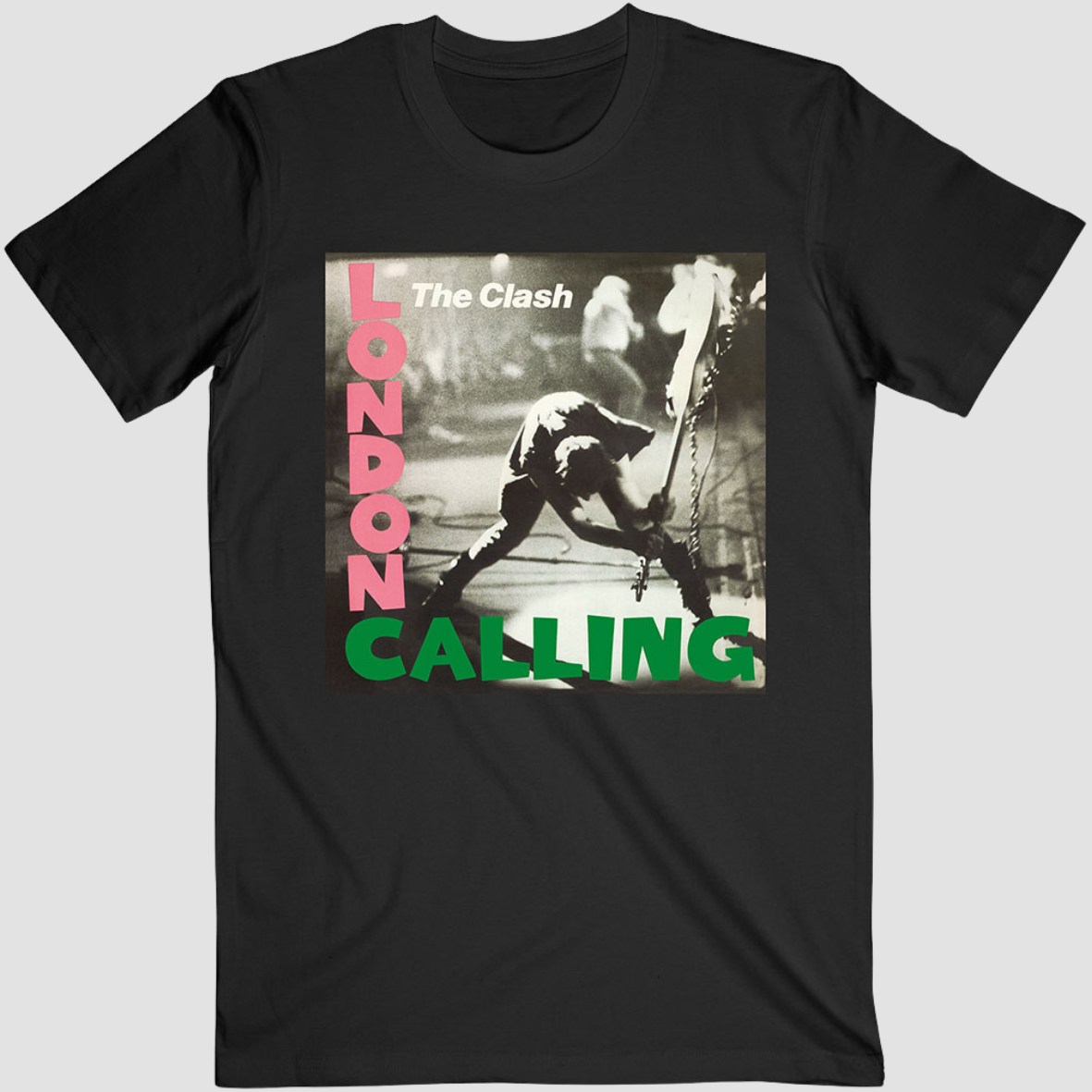 The Clash / Unisex T-Shirt: London Calling (Medium))
