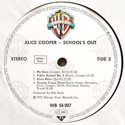 Alice Cooper – School's Out. Lp