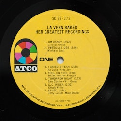 La Vern Baker – Her Greatest Recordings. lp