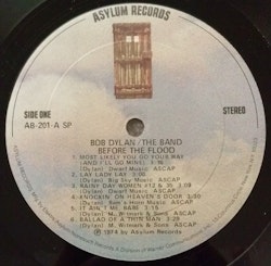 Bob Dylan / The Band – Before The Flood. 2LP