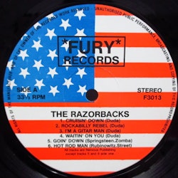 Razorbacks – Cruisin' Down. Lp