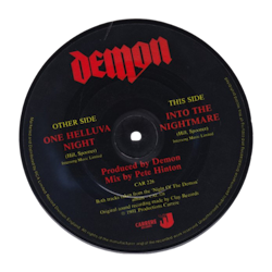 Demon – One Helluva Night / Into The Nightmare. 7''