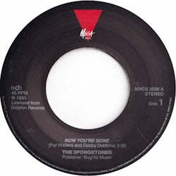 The Spongetones – Now You're Gone / Torn Apart. 7''