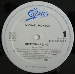 Michael Jackson – Dirty Diana. 12''