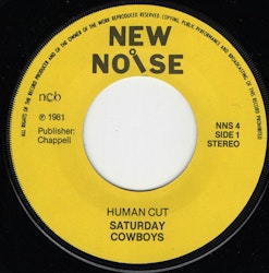 Saturday Cowboys – Human Cut-Out. 7''