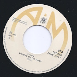 The Police – Walking On The Moon. 7''