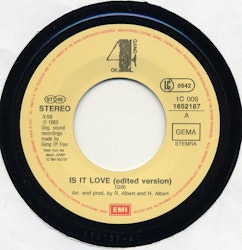 Gang Of Four – Is It Love. 7''