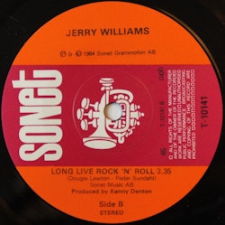 Jerry Williams  – Working Class Hero. 7''