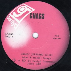 Gnags – Gnags' Julesang. 7''