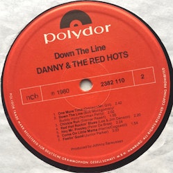 Danny & The Red Hots – Down The Line. Lp