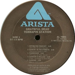 Grateful Dead – Terrapin Station. Lp