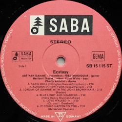 Art Van Damme – Ecstasy. Lp