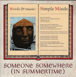 Simple Minds – Someone Somewhere (In Summertime). 7''