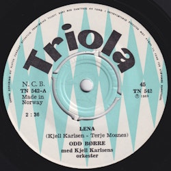 Odd Børre – Lena. 7''