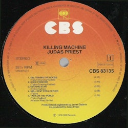 Judas Priest – Killing Machine. Lp