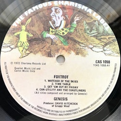 Genesis – Foxtrot. Lp