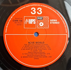 The Art Van Damme Quintet – Blue World. Lp
