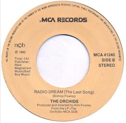 The Orchids – Girls / Radio Dream. 7''