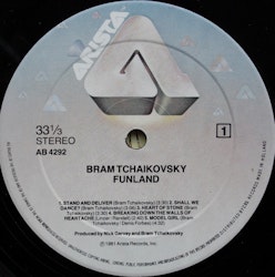 Bram Tchaikovsky – Funland. Lp