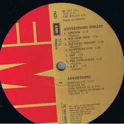 Advertising – Advertising Jingles. Lp