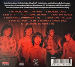 AC/DC – Live Ohio 1978. Cd