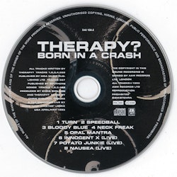 Therapy? – Born In A Crash| Cdm