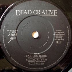 Dead Or Alive – Lover Come Back To Me. 7''