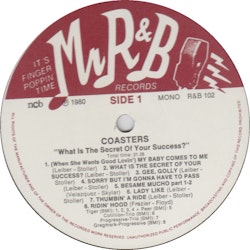 The Coasters – What Is The Secret Of Your Success?. lp