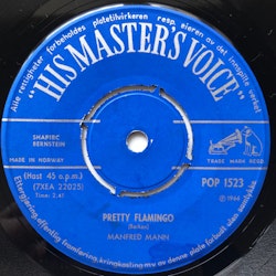 Manfred Mann – Pretty Flamingo. 7''