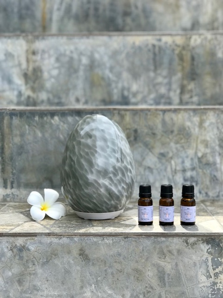 Luftfuktare/Aroma Diffuser marble edition