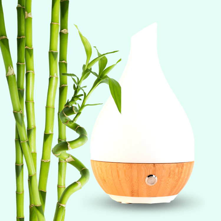 Luftfuktare/Aroma Diffuser Bamboo