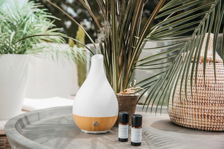 Luftfuktare/Aroma Diffuser Bamboo