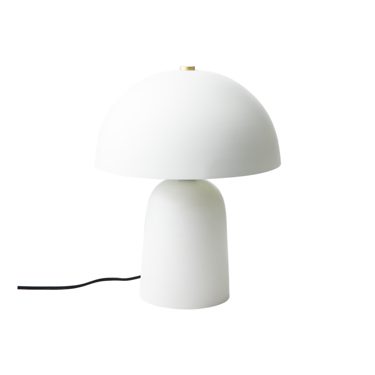 Bordslampa FUNGI, M, Vit