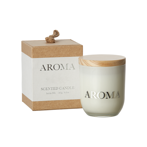 Doftljus AROMA M Vanilla creme, H11cm