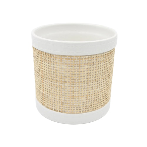 Keramikkruka Milano Elegance, Square Rattan (Medium)