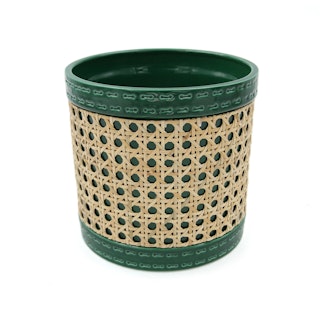Keramikkruka Wimbledon Green, Hexagon Rattan (Medium)