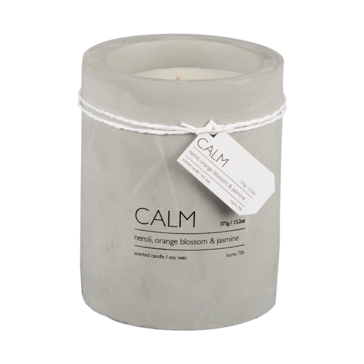 Doftljus CALM Neroli, orange blossom & jasmine H12cm