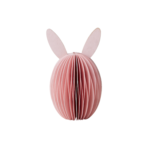 Påskdekoration BUNNY, Rosa H8cm