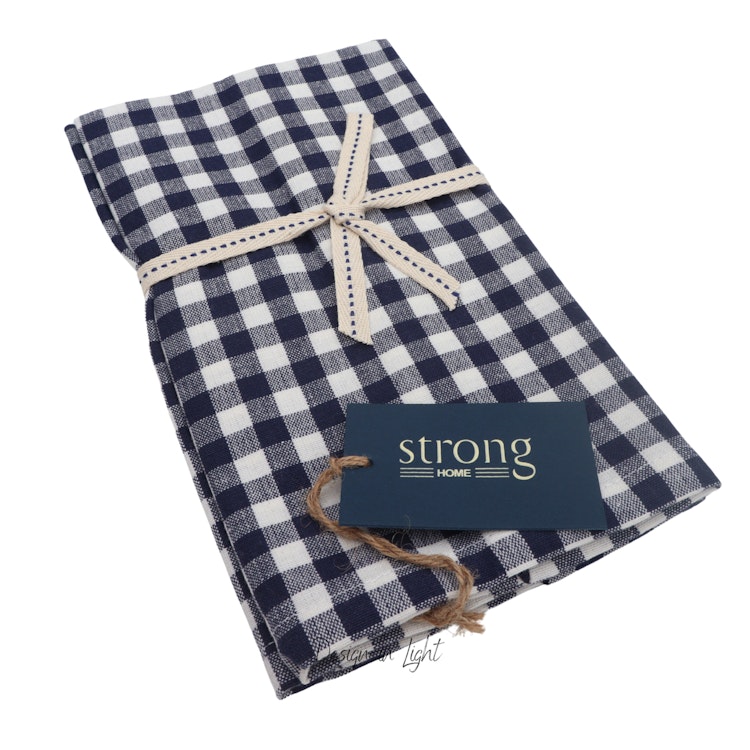 Servett - Gingham Check - 2-pack