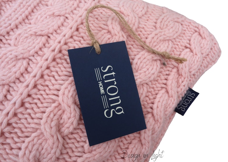 Kuddfodral Cable Knit